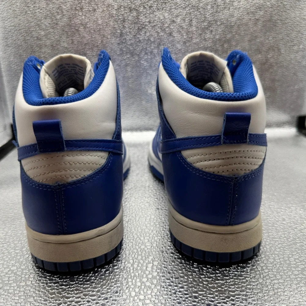 Size 6.5 Nike Dunk High Kentucky Mens Blue Excellent DD1399-102 White Game Royal